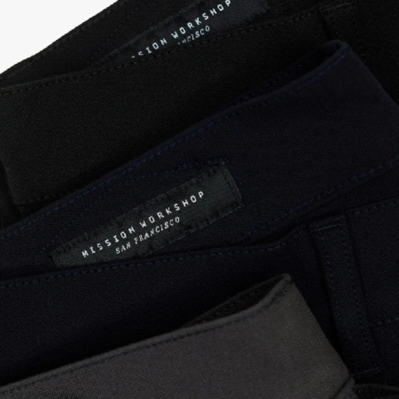 Mission Workshop San Francisco black jogger slim fit pants NWOT black size 31 - Picture 2 of 10